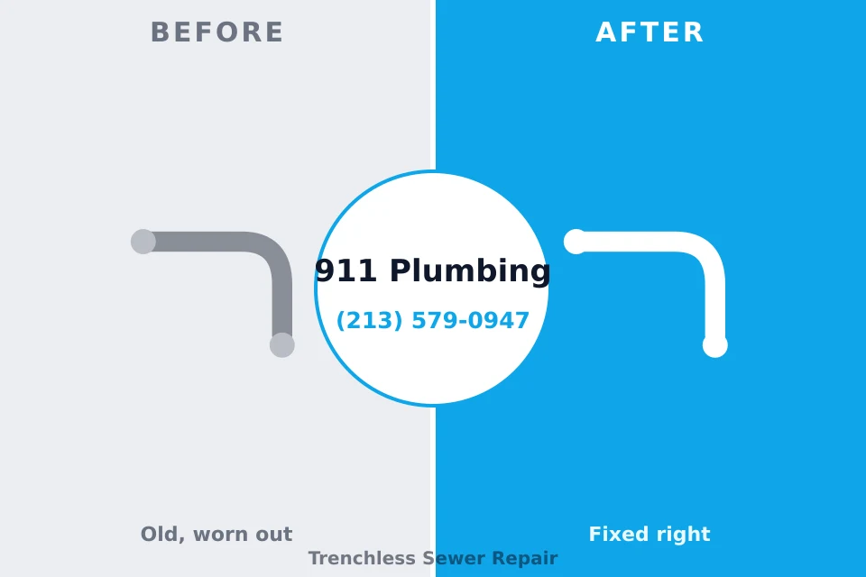 Before and after: plumbing company Mediapolis, IA